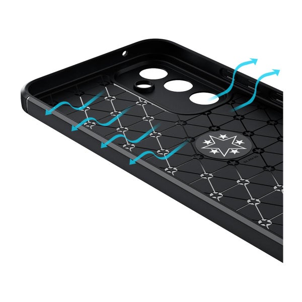 Galaxy A34 5G suojakuoret sormuksella, Sininen