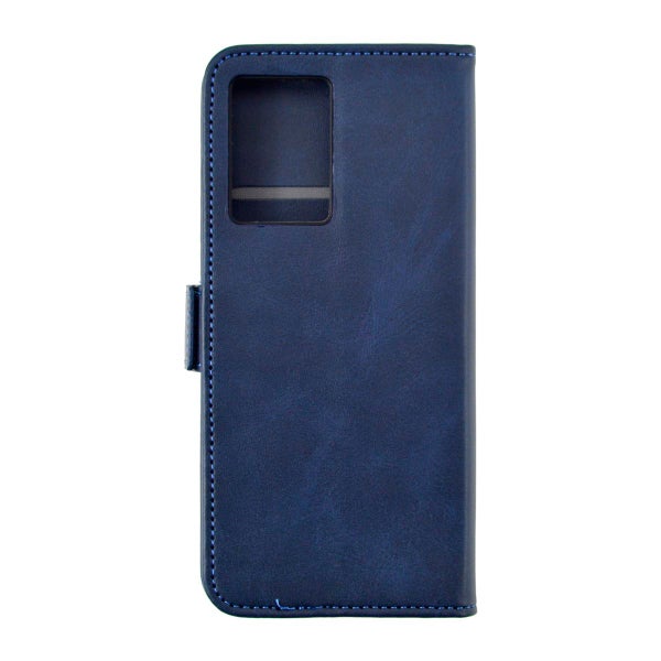 Oppo A77 5G Lompakkokotelo, Ekonahkaa eri v&auml;reiss&auml;