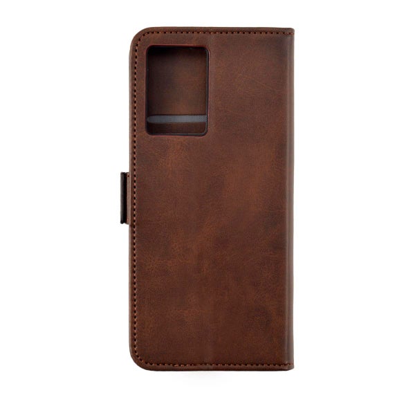 Oppo A77 5G Lompakkokotelo, Ekonahkaa eri v&auml;reiss&auml;