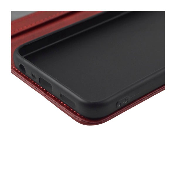 Oppo A77 5G Lompakkokotelo, Ekonahkaa eri v&auml;reiss&auml;