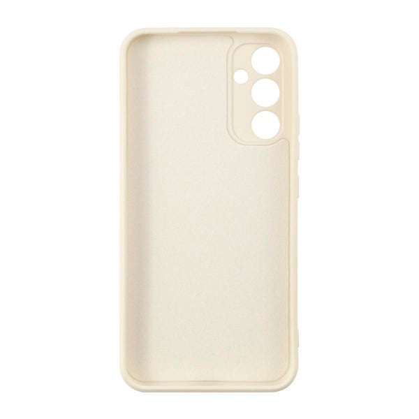 Galaxy A34 5G silikonimainen TPU-kuori, Luonnonvalkoinen