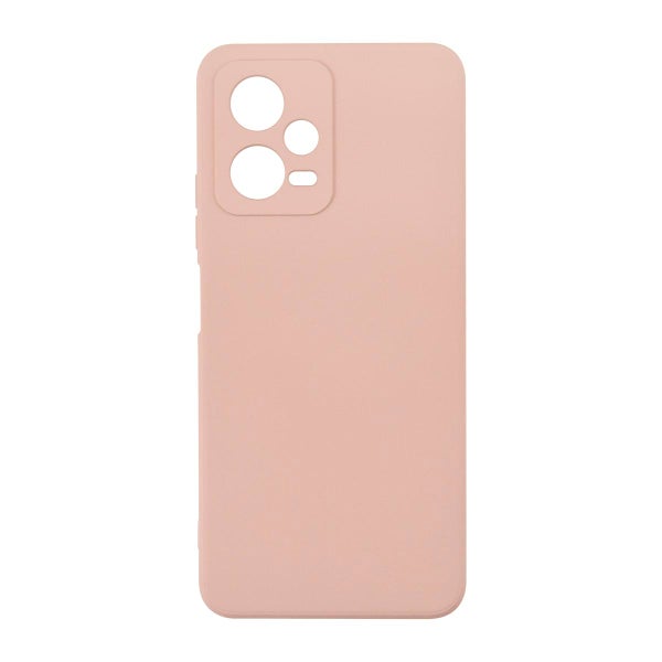Xiaomi Redmi Note 12 5G / Poco X5 5G silikonimainen TPU-kuori, Vaaleanpunainen