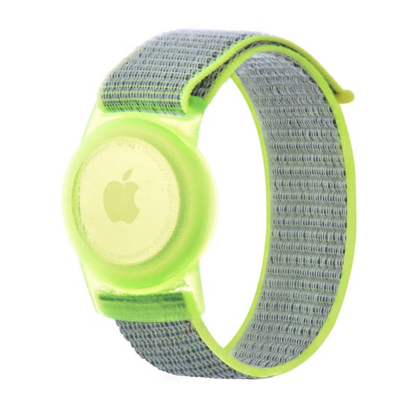 Apple AirTag -ranneke, Nylon, keltainen