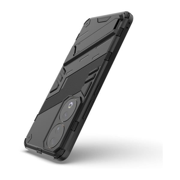 Honor 90 5G suojakuori jalalla, Musta