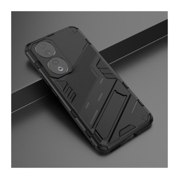 Honor 90 5G suojakuori jalalla, Musta