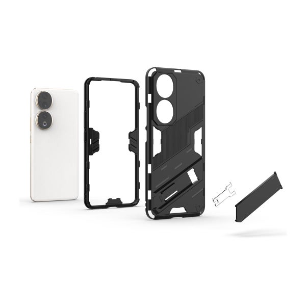 Honor 90 5G suojakuori jalalla, Musta