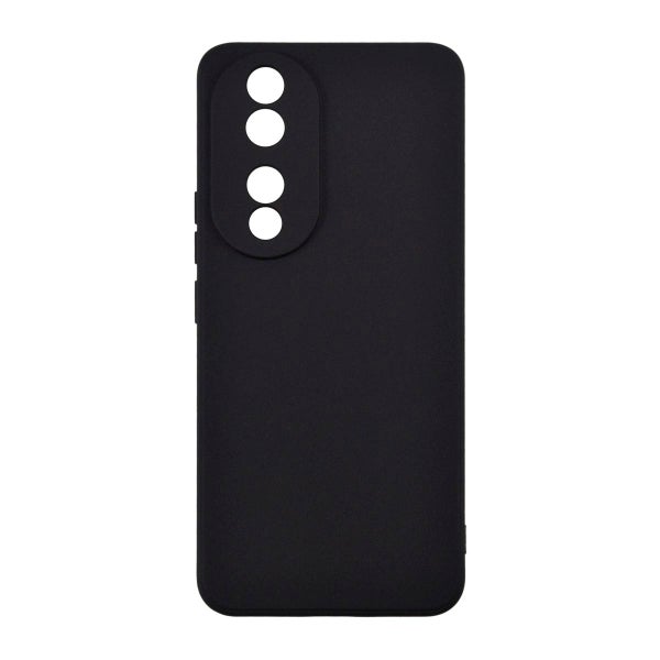 Honor 90 5G silikonimainen TPU-kuori, Musta