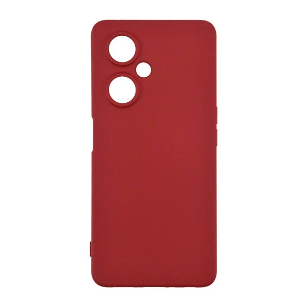 OnePlus Nord CE 3 Lite 5G silikonimainen TPU-kuori, Punainen