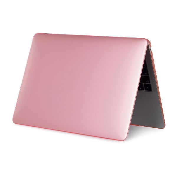 L&auml;pikuultava suojakuori Apple MacBook Pro 16" -kannettavalle, Vaaleanpunainen