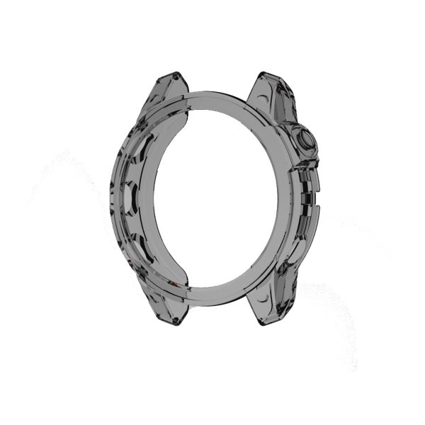 TPU-suojakuori Garmin Fenix 7 Pro Solar, Musta l&auml;pin&auml;kyv&auml;