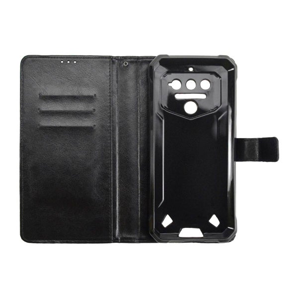 Oukitel WP23 / WP23 Plus / WP23 Pro Lompakkokotelo, Ekonahkaa eri v&auml;reiss&auml;