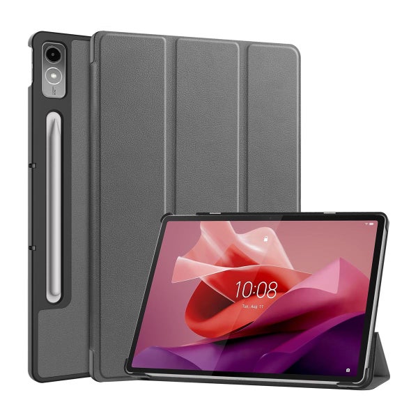 Lenovo Tab P12 Suojakotelo, ekonahkaa eri v&auml;reiss&auml;