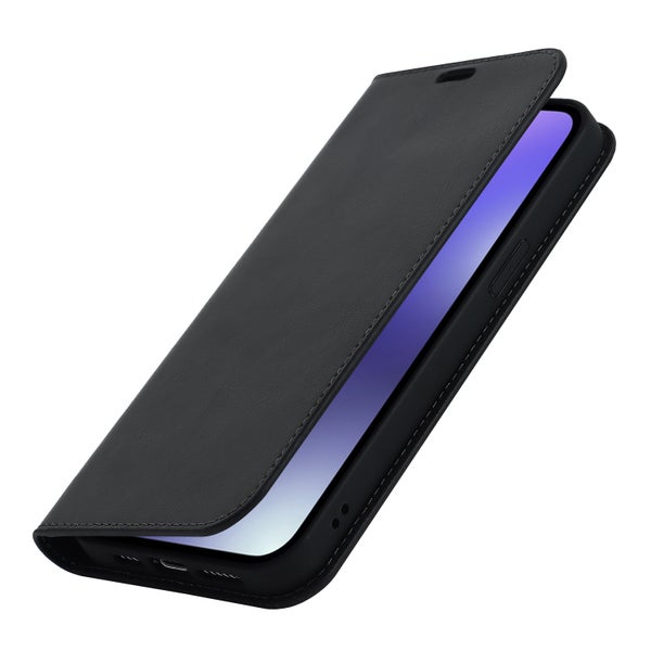 iPhone 15 Pro Max Lompakkokotelo, Nahkaa eri v&auml;reiss&auml;