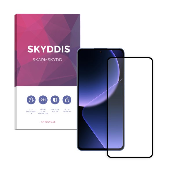 Xiaomi 13T / 13T Pro 5G Suojis-panssarilasi, koko n&auml;yt&ouml;lle