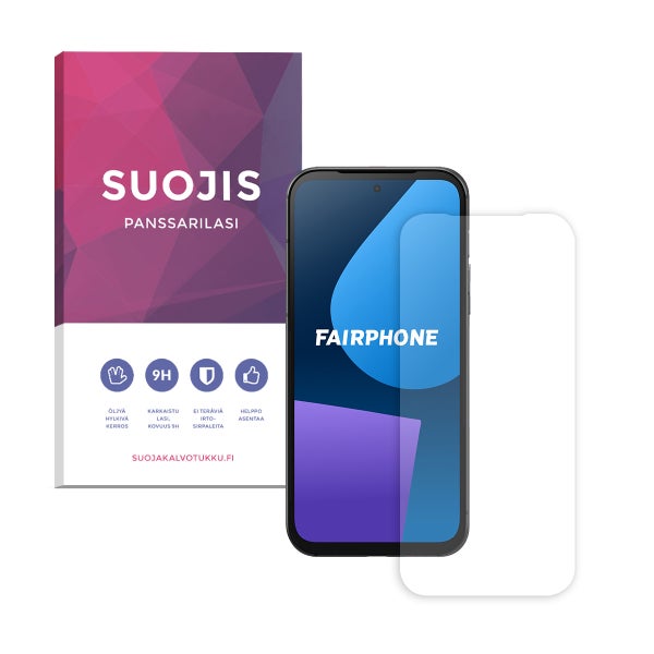 Fairphone 5 Suojis-panssarilasi, klassinen