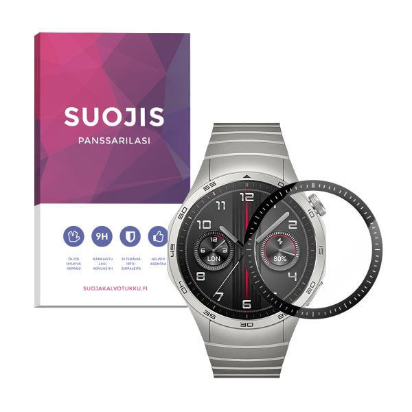 Huawei Watch GT4 (46 mm) Suojis-suojakalvo, asennusty&ouml;kalulla koko n&auml;yt&ouml;lle