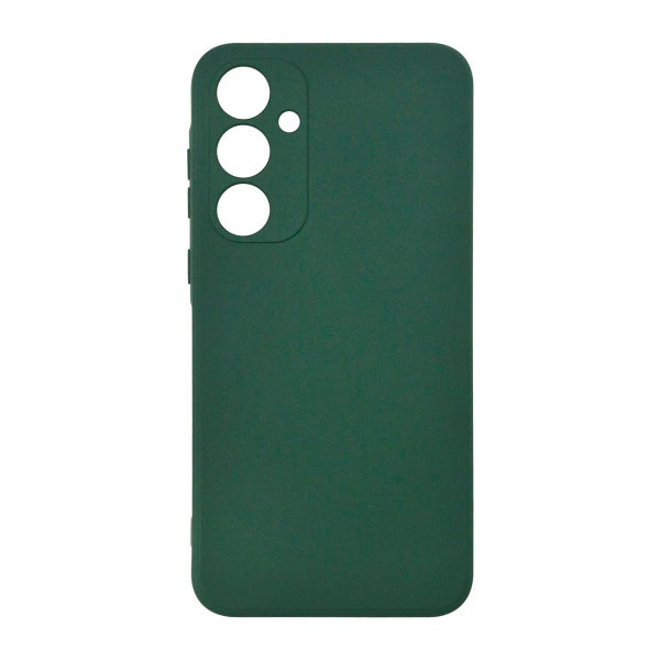 Galaxy A35 5G silikonimainen TPU-kuori, Tummanvihre&auml;