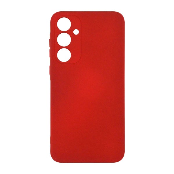 Galaxy A55 5G silikonimainen TPU-kuori, Punainen