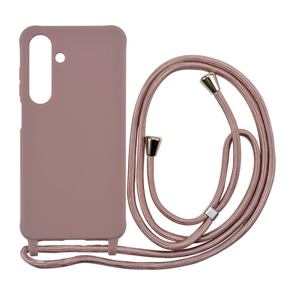 Galaxy A15 4G/5G silikonimainen suojakuori kaulahihnalla, Kanerva