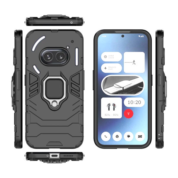 Nothing Phone (2a) Armor -suojakuori, Musta