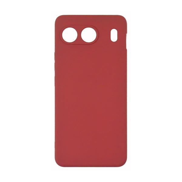OnePlus Nord 4 5G silikonimainen TPU-kuori, Viininpunainen