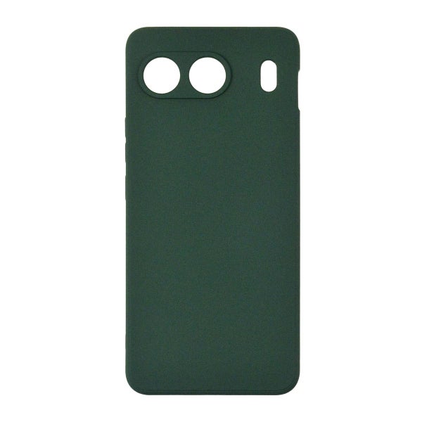 OnePlus Nord 4 5G silikonimainen TPU-kuori, Tummanvihre&auml;