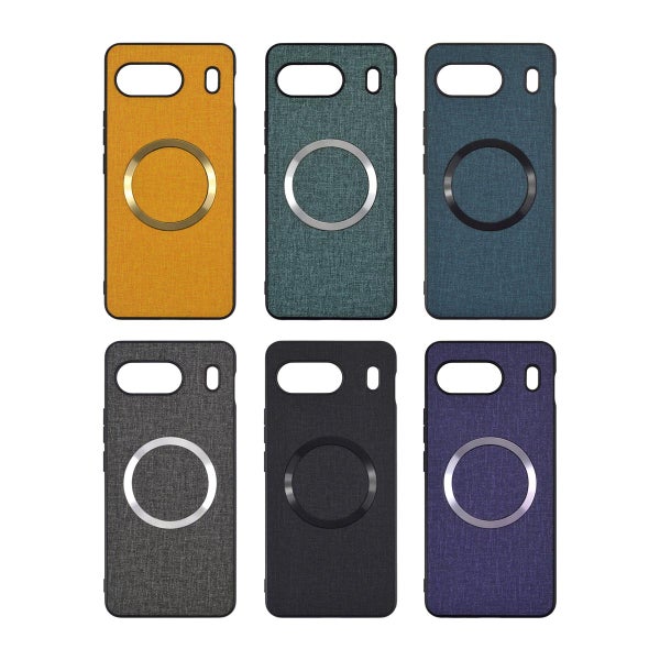 OnePlus Nord 4 5G pintakuvioitu MagSafe-suojakuori, Kangas, violetti