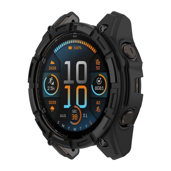 Armor suojakuori Garmin Fenix 8 (43 mm) -&auml;lykellolle, Musta