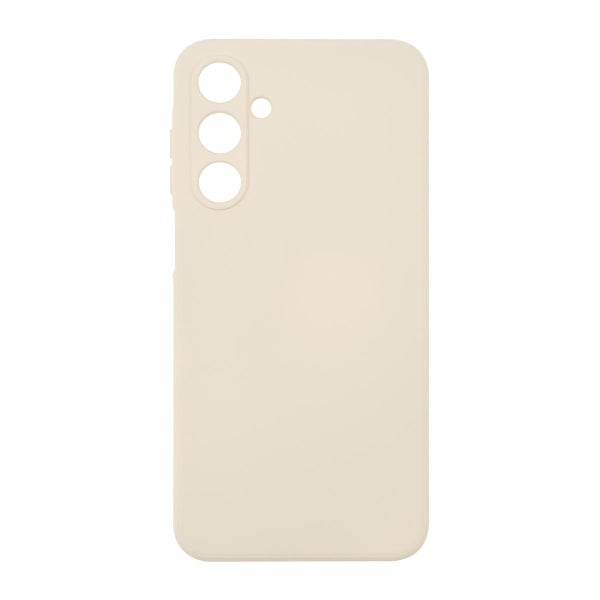 Galaxy A16 4G/5G silikonimainen TPU-kuori, Luonnonvalkoinen
