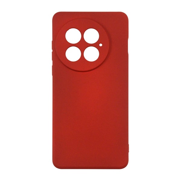 OnePlus 13 5G silikonimainen TPU-kuori, Punainen