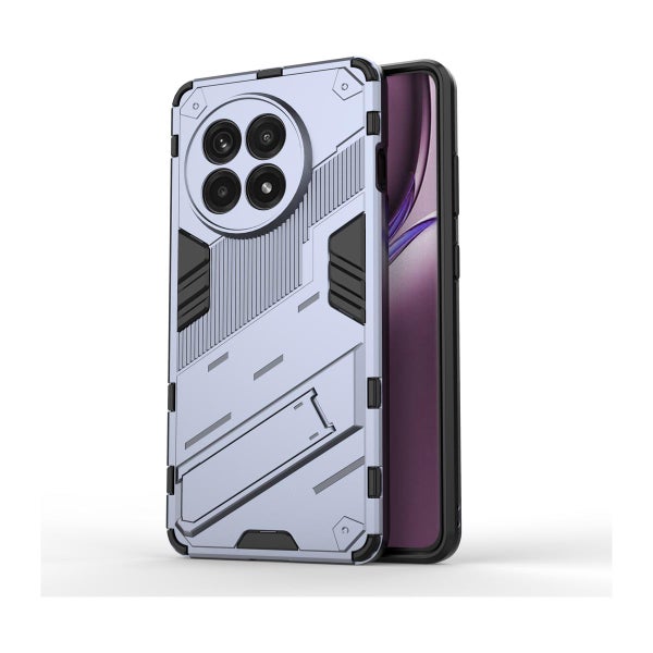 OnePlus 13R 5G suojakuori jalalla, Harmaa
